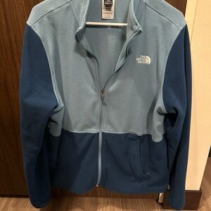 The North Face Light Blue Fleece Jacket